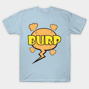 Exploding Speech Balloon With Burp Sound T-Shirt